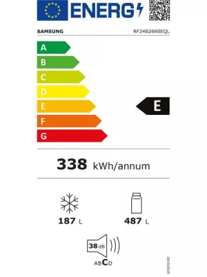 Réfrigérateur multiportes RF24B2660EQL