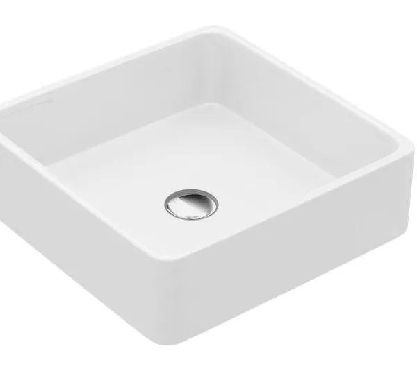 Timbre blanc brillant à poser