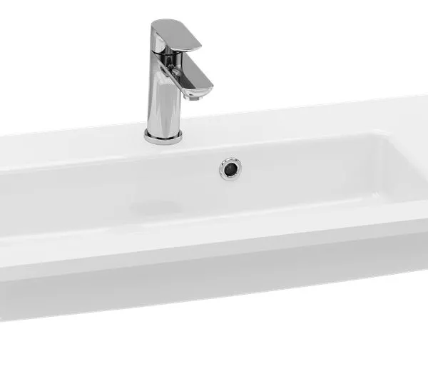 Plan vasque Lindy Céramique blanc brillant 60 cm