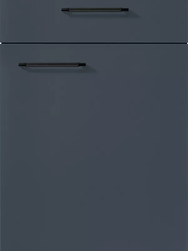 Façade Laque laminate bleu fjord ultra mat