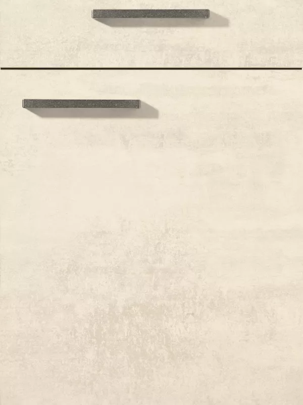 Façade Décor béton blanc