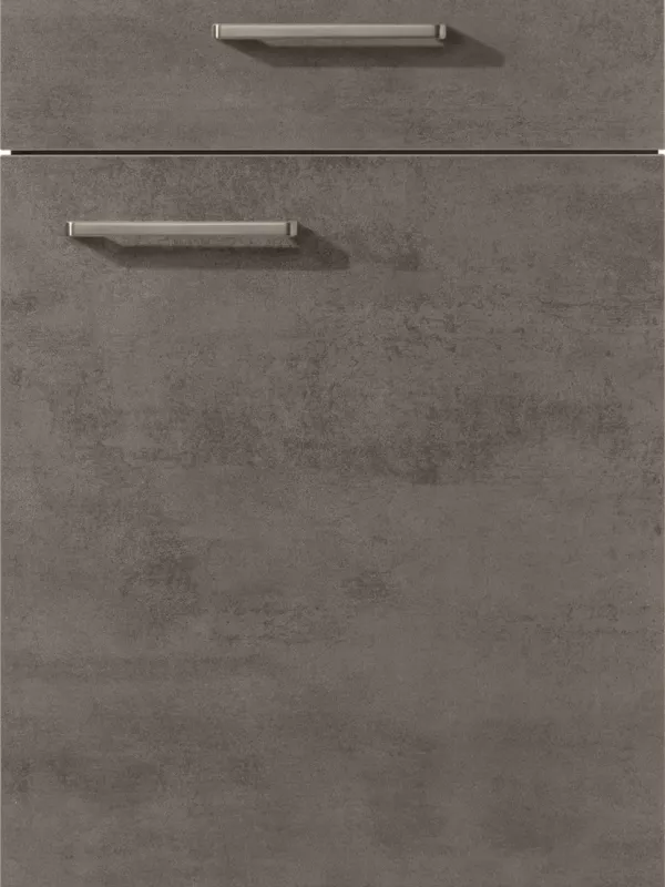 Façade Décor béton gris ardoise
