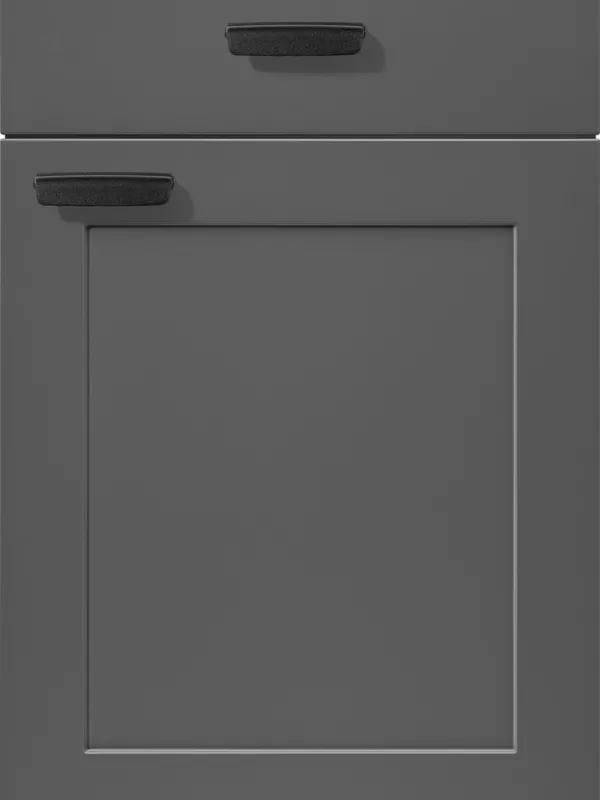 Façade Laque gris ardoise mat