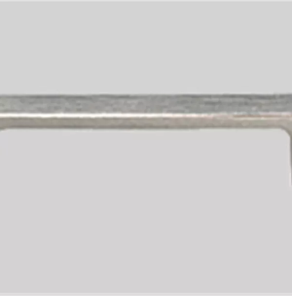 Poignée métallique inox 186