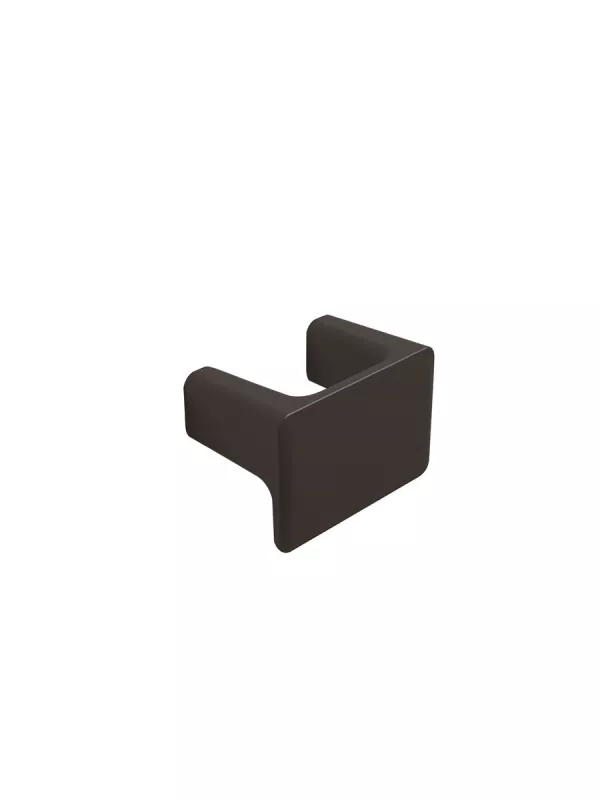 Bouton rect. PG2101 Époxy noir cobalt