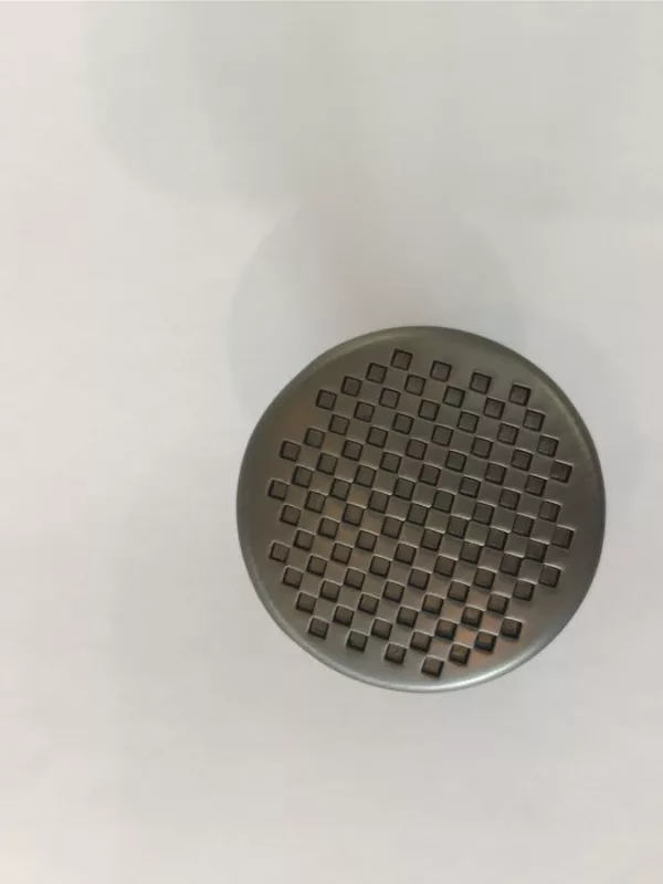 Bouton métal rond vieux Fer
