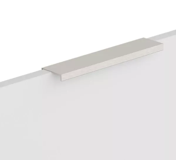 Poignée sur chant blanc