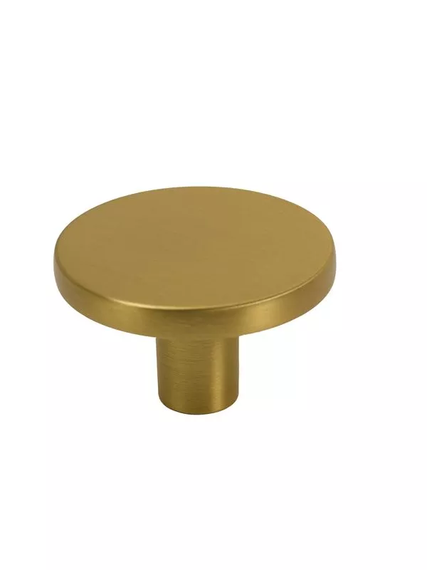 Poignée Bouton rond doré 378