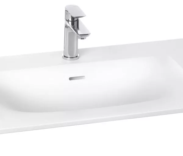 Minéralsolid blanc mat 90 cm