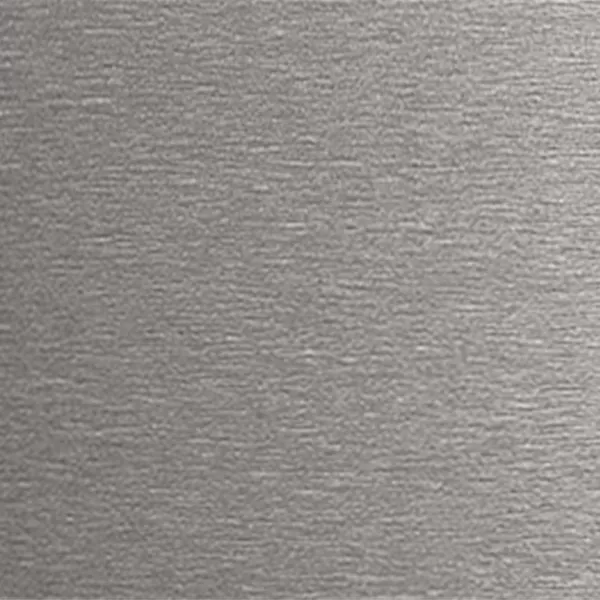 Crédence coloris acier inox
