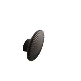 Bouton Halo céramique noire