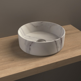 Vasque Hera céramique imprimé marbre diam. 365mm