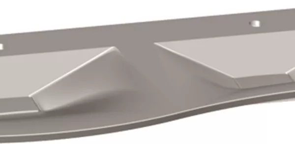 Plan Vasque CLPLAN 2 vasques marbre reconstituées brillant 1400mm
