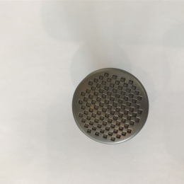 Bouton métal rond vieux Fer