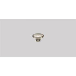 Bouton métallique couleur inox 677