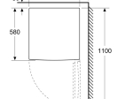 Réfrigérateur table top KTL15NWEB