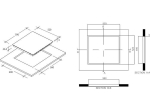 Table vitrocéramique RH64DBCP/2