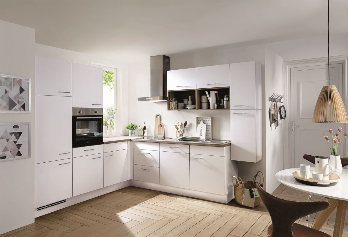 Touch Laque laminate blanc alpin mat