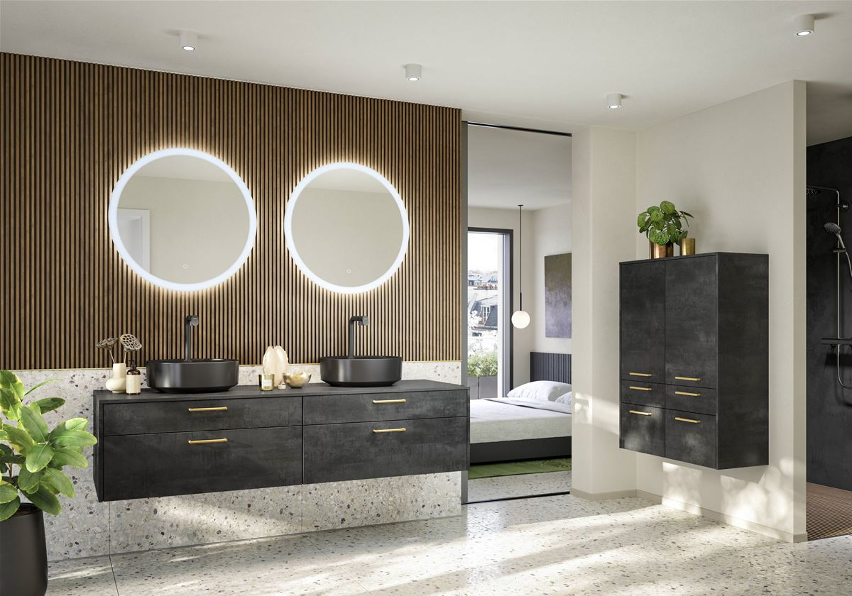 Speed Décor béton noir