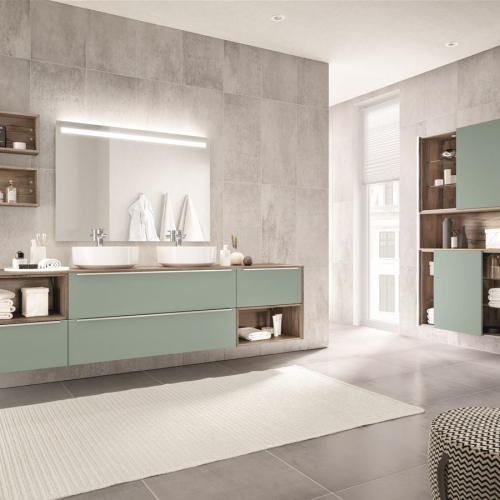 Touch Laque laminate aqua super mat