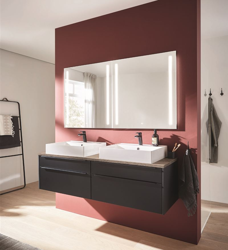 Touch Laque laminate noir super mat