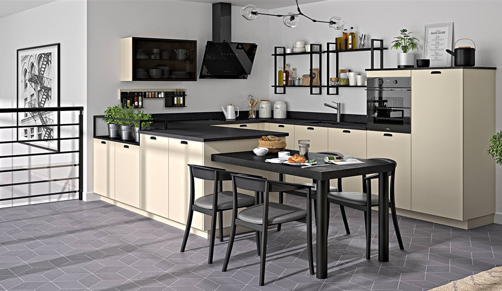 ILLUSION Noir Volcan Soyeux