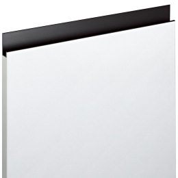 Poignée profilée prise de main alu noir