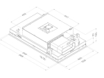 Plafonnier avec moteur D6910