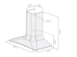 Hotte décorative murale PRF0043030A