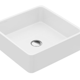 Timbre blanc brillant à poser