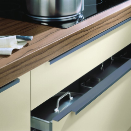 Poignée M722 graphite brossé