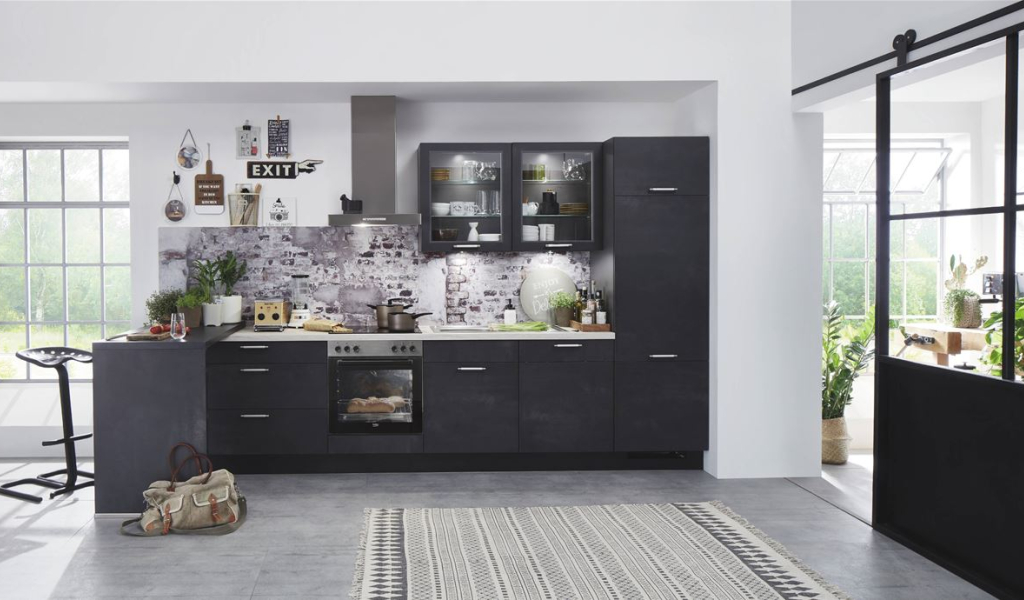 Speed Décor béton noir