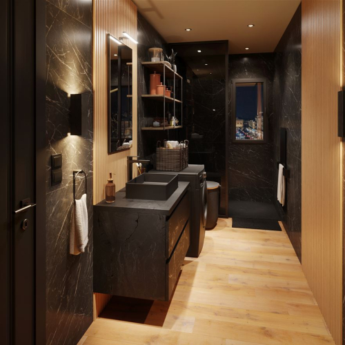 Allure ardoise métallisée