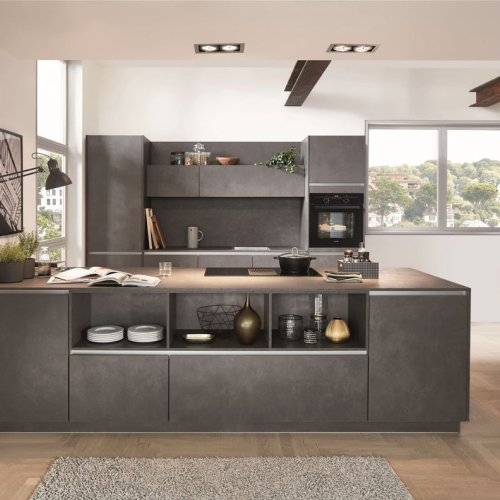 Riva  Décor béton gris terra